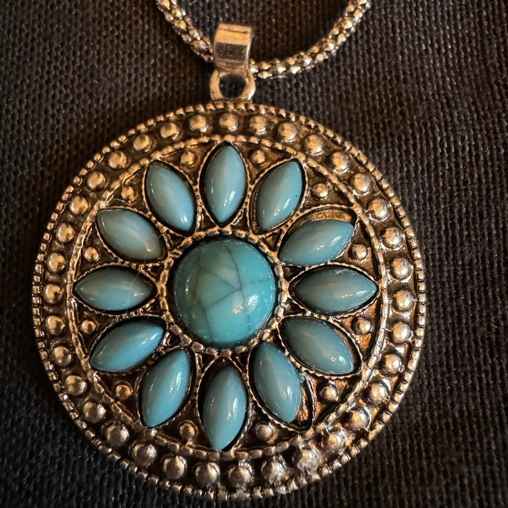12” Southwestern inspired necklace